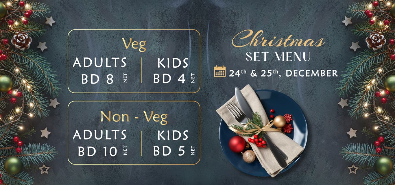 Christmas Set Menu 2021